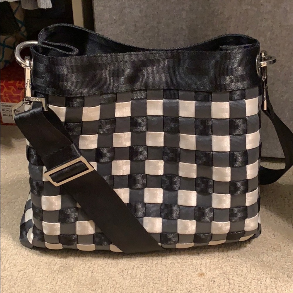 Harvey’s Seatbeltbag Gingham Madison Hobo Handbag